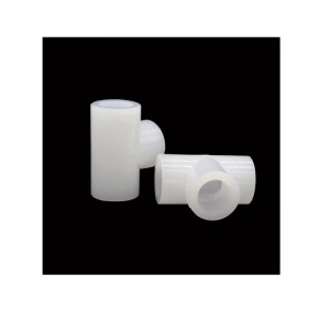 PFA Plaisteach Plaisteach Plaisteach Comh-Instealladh Múnla Próiseála Monarcha Monarcha Creimthe Plaisteacha Plaisteacha Múnlaithe PVDF Comhpháirt trí-bhealach